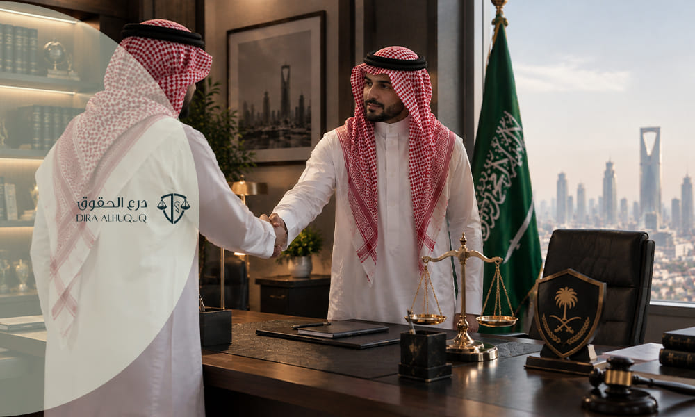 درع الحقوق محامي القضايا التجارية بالسعودية