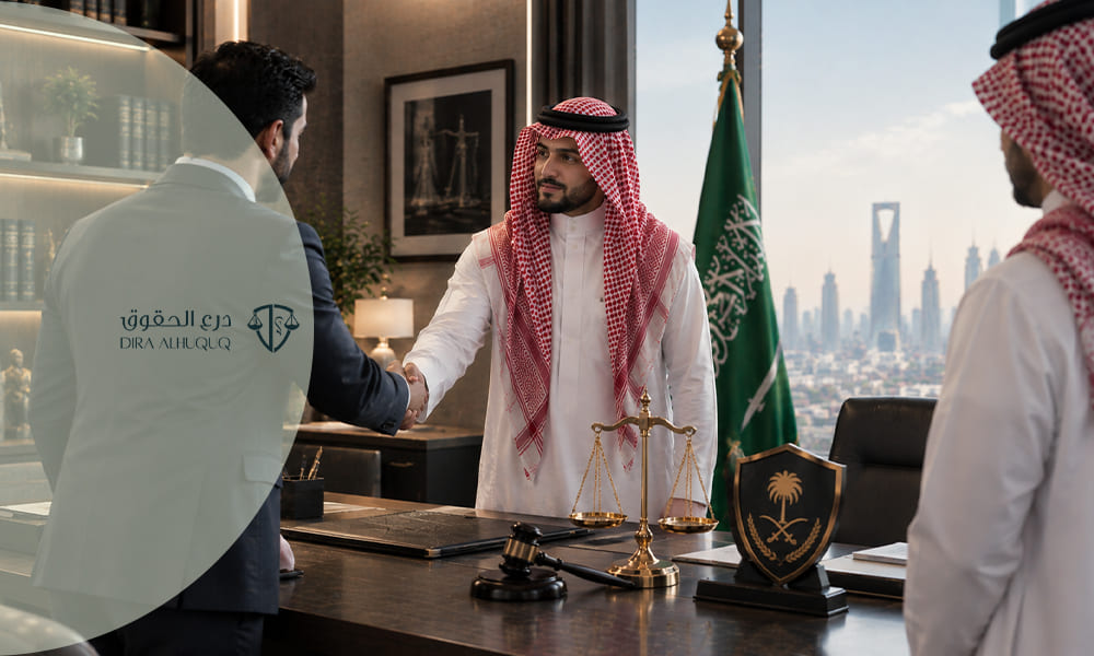 درع الحقوق افضل محامي القضايا التجارية بالسعودية