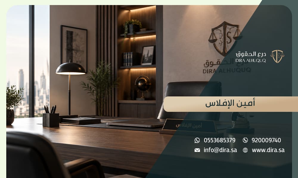 مكتب محاماة أمين الإفلاس درع الحقوق